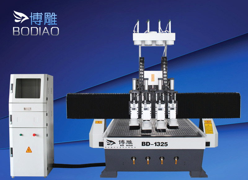 四工序雕刻机 自动换刀 风冷主轴