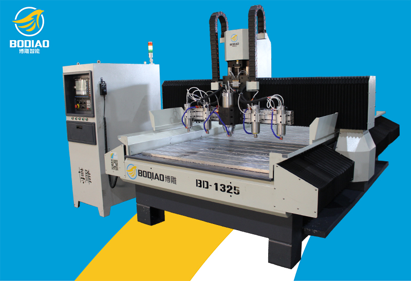 BD-1325铝材雕刻机一拖五头