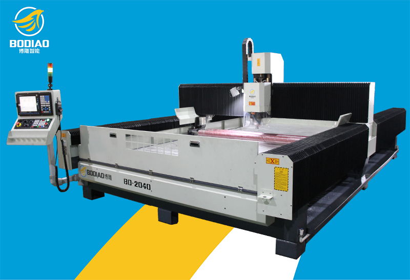 BD-2040双丝杆带压轮铝材精雕机